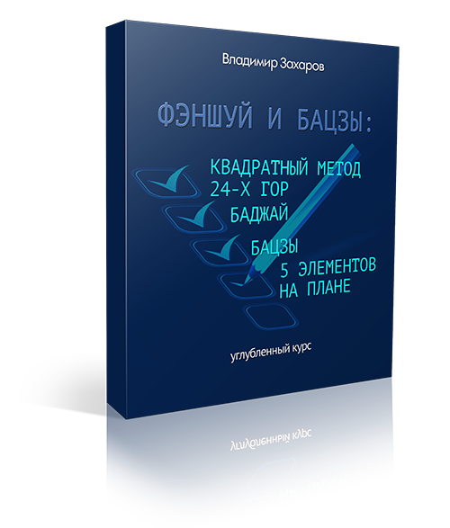 Фэншуй и бацзы: квадратный метод 24-х гор, баджай, бацзы и 5 элементов на плане 1 Фэншуй и бацзы: квадратный метод 24-х гор, баджай, бацзы и 5 элементов на плане